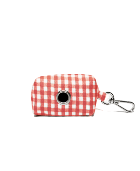 PORTA BOLSAS PICNIC ROJO