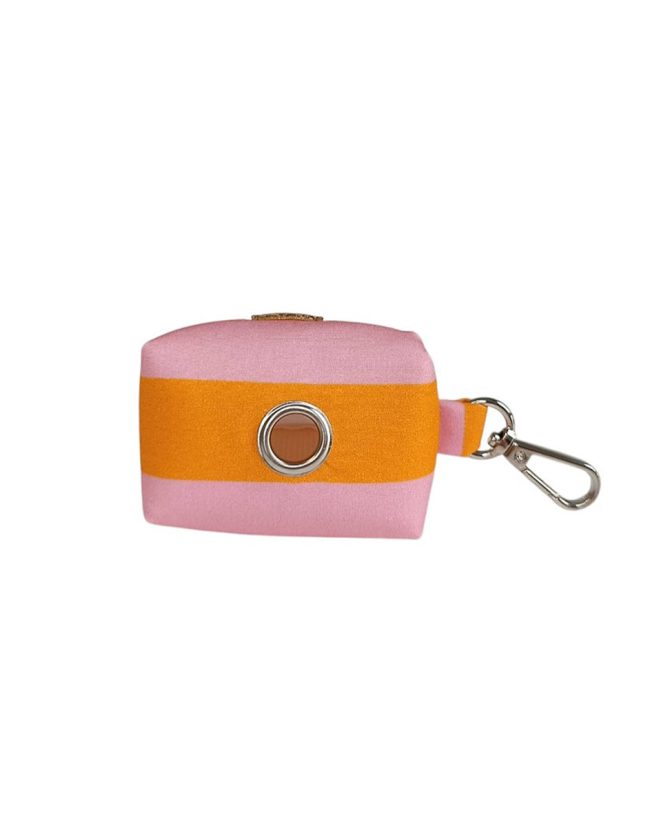 PORTA BOLSAS LINES ROSA