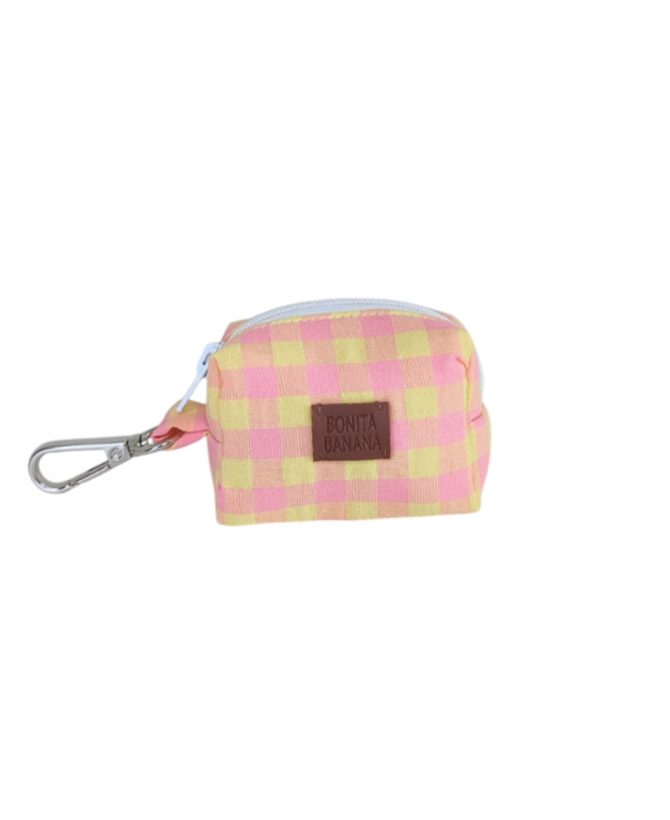 PORTA BOLSAS VICHY PAPAYA