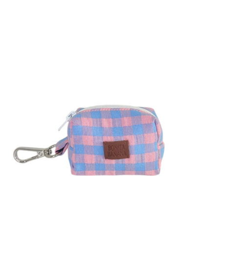 PORTA BOLSAS VICHY BLUEBERRY