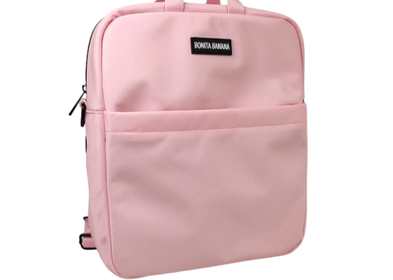 mochila bolso rosa